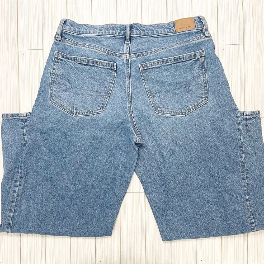 American Eagle Outfitters Women's Barrel Jeans - Picture 4 of 10